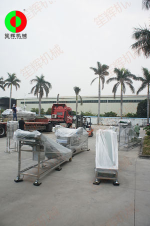 韭菜切割清洗殺青生產(chǎn)線已于近日成功抵達(dá)成都客戶生產(chǎn)現(xiàn)場