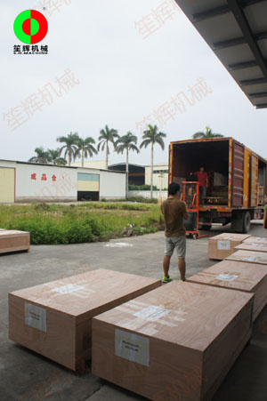 印尼客戶訂購大批我廠毛輥機(jī)系列配件