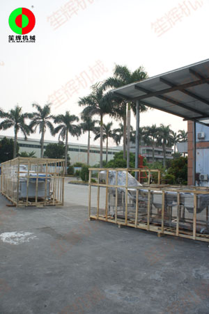 十一黃金周節(jié)后忙出貨，客戶另一條無損清洗線完工交貨！