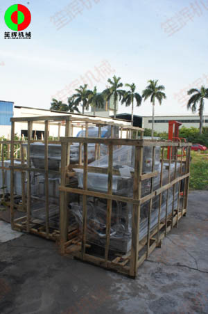 大批蔬果前處理加工設(shè)備出貨交付客戶！