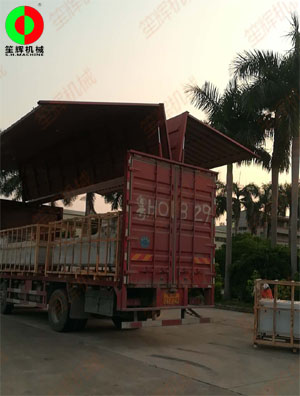 多臺(tái)氣泡洗菜機(jī)出貨交付客戶！