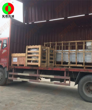 一批蔬果加工機(jī)械按期出貨交付客戶！