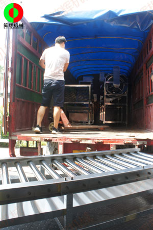 鯪魚去鱗清洗分選加工生產(chǎn)線出貨交付客戶！